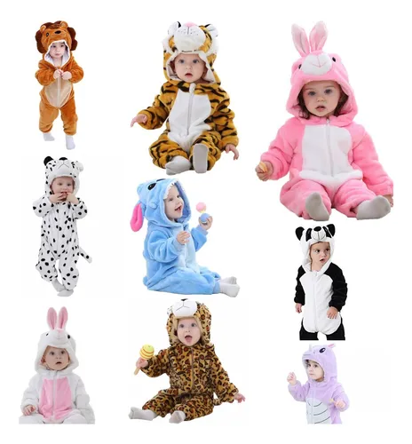 Pijama Y Disfraz Bebes Entero Animales Kigurumis Polar