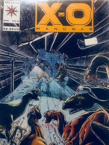 Comic - Valiant - X-o Manowar  #15. Abr 1993. Turok.
