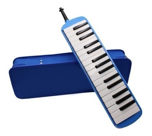 Melodica Escolar 32 Teclas Estuche Rígido De Lona