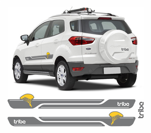 Adesivo Faixa Lateral Tribe Skydiver Ford Ecosport Eco22