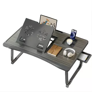 Mesa Cama Portátil Plegable Para Laptop Soporte Altura Ajust