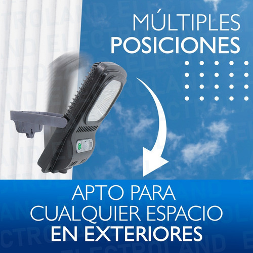 Reflector Portátil Led Lámpara Exterior 5w Panel Solar