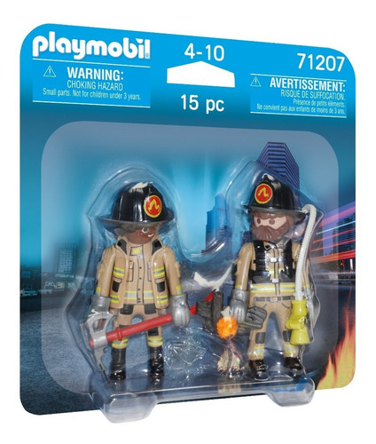 Playmobil City Action Duopacks Bomberos Pm71207