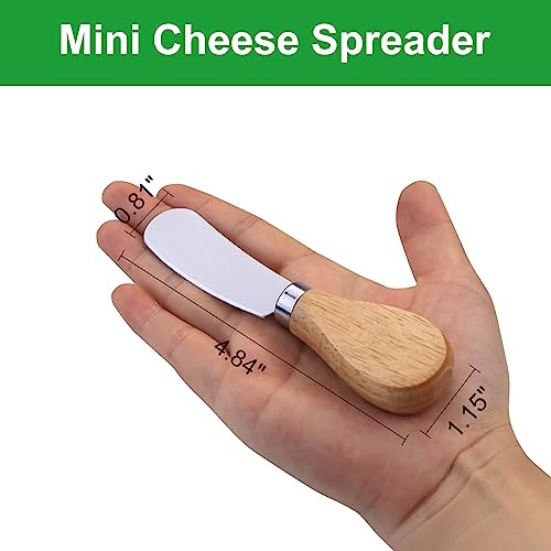 Cuchillos Esparcidores De Queso, 10 Unidades, Minicuchillos