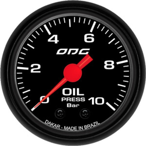 Manômetro Pressão Óleo 10 Kg Dakar 52mm Odg