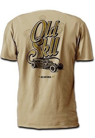 Camiseta Skate - Old School - Vintage - Hot Rod - Surf Jovem