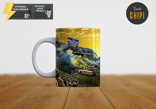 Taza Ceramica Importada Boca Juniors Futbol