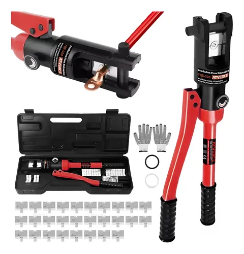 comprar 16 Ton Ponchadora Pinza Hidraulica Set 34 Pzs Dados 4-300mm