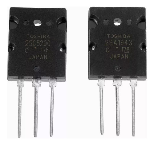 1 Pza. Transistor 2sc5200 / 2sa1943, Seleccione 2sa1943 Pnp
