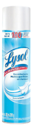 Aerosol Desinfectate Lysol Pureza De Algodon 360 Ml