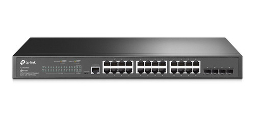 Imagen 6 de 10 de Switch Tp-link Administrable L2 24 Puertos Gigabit Sfp Rack