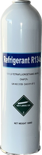 Gas Refrigerante R134a 1kg Para Aire Acondicionado