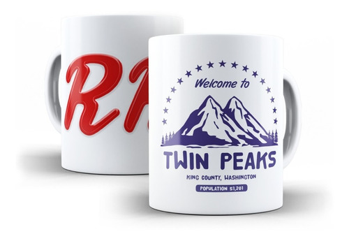 Caneca De Cerâmica Twin Peaks
