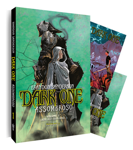 Dark One, de Sanderson, Brandon. Editora Poseidon, capa dura em português
