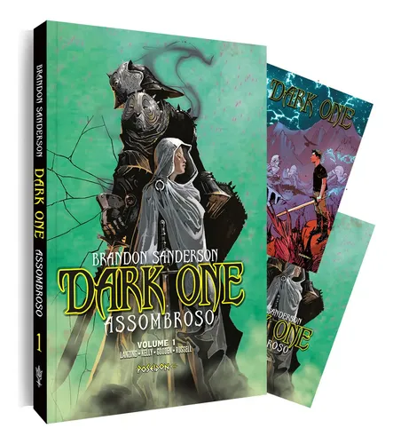 Dark One, de Sanderson, Brandon. Editora Poseidon, capa dura em