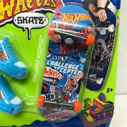 Hot Wheels Skate De Dedo Com Tênis Challenge Accepted - HGT48