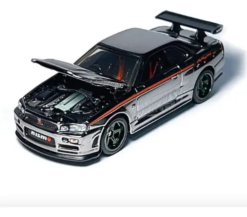 Hot Wheels Rlc Exclusive Nissan Skyline Gt-r Nismo Cromado