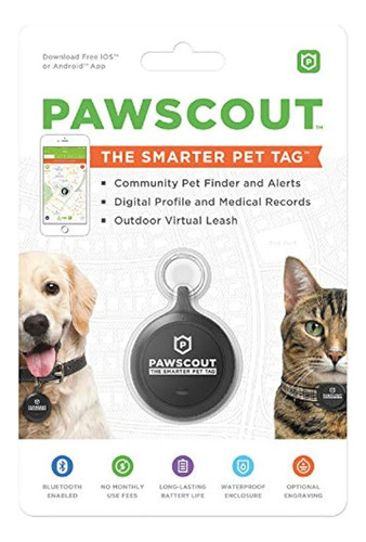 Etiqueta Para Mascotas Más Inteligente De Pawscout: Rastread