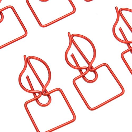 Clips De Papel Con Forma De Vela, 100 Unidades, Que Evitan R