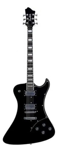 Guitarra Eléctrica Hagstrom Fant-blk Fantomen Con Estuche