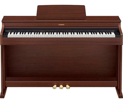 Piano Digital Casio Celviano Ap-470 C/ Movel E Banco Marrom