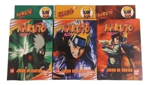 Juego Cartas Naruto 28cards 