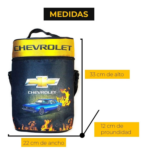 Imagen 5 de 7 de Equipo De Mate Completo Chevrolet Cuero Set Kit Matero