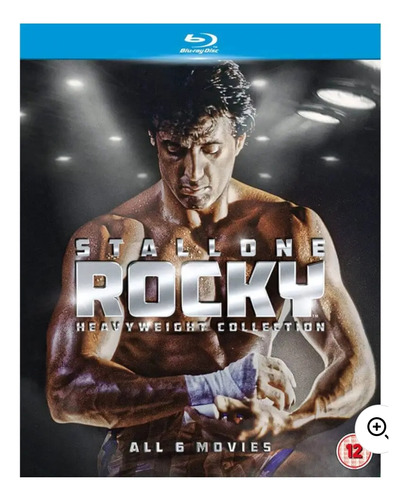 Rocky Balboa Heavyweight Collection Blu Ray Original (nuevo)
