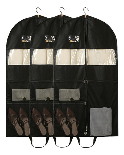 Nuevo 3 Bolsas De Traje Para Guardar Ropa De Viaje