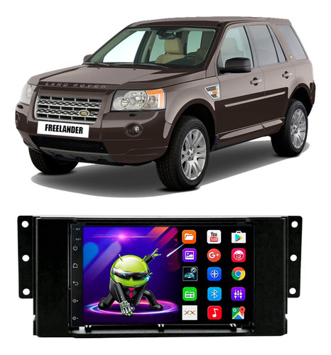 Central Multimidia Android Freelander 2006 A 2012 Preto Tv