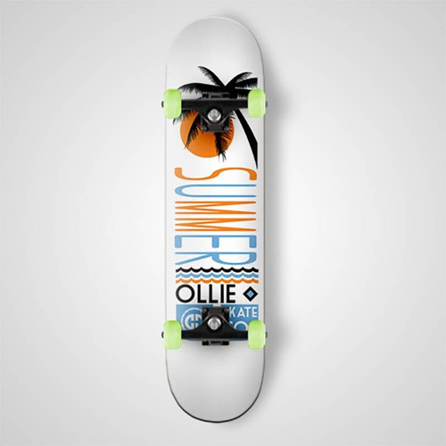 Skate Skateboard Ollie Semiprofesional - Legalize