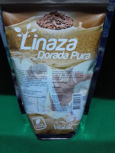 Linaza Dorada Pura Vitaliah 425 Gramos