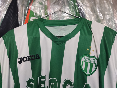 Camiseta Titular Joma De Laferrere, 2018/19, T:xxl.- (Usado)