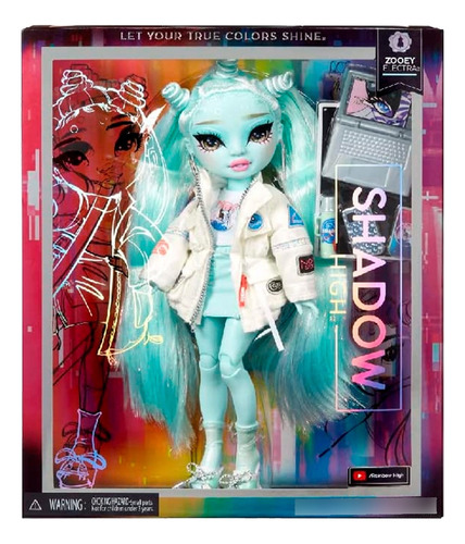 Shadow High Zooey Electra Muñeca Articulada Accesorios Orig