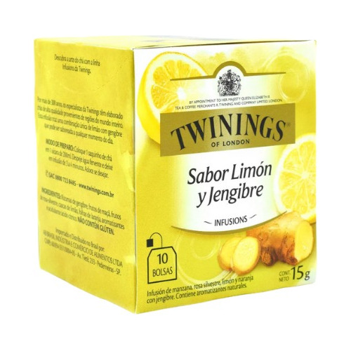 Te Twinings Lemon Ginger 10 Sobres