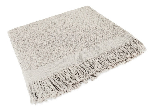 Imagem 1 de 4 de Manta Sofá Soft Chevron Luxo Algodão Frete Gratis P/ 5 Peças