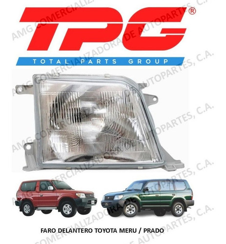 Faro Delantero Toyota Meru/prado Derecho Tpg