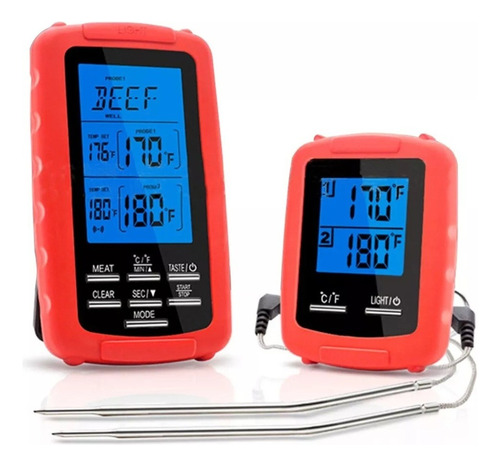 Wireless Meat Thermometer Food Barbecue Thermometer Bbq