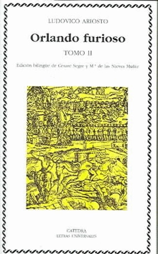 Orlando Furioso - Tomo 2, Ludovico Ariosto, Cátedra