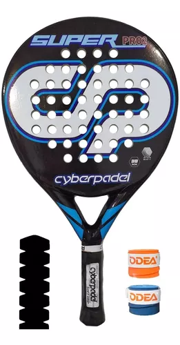 Paleta Cyberpadel - Silver Pro + 2 Cubre Grip + Protector