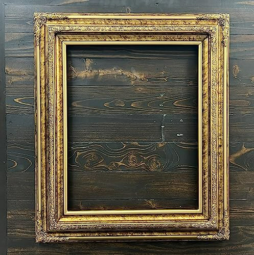 Marco De Cuadro Ornamental Tradicional De 24x30, Mármol Dora