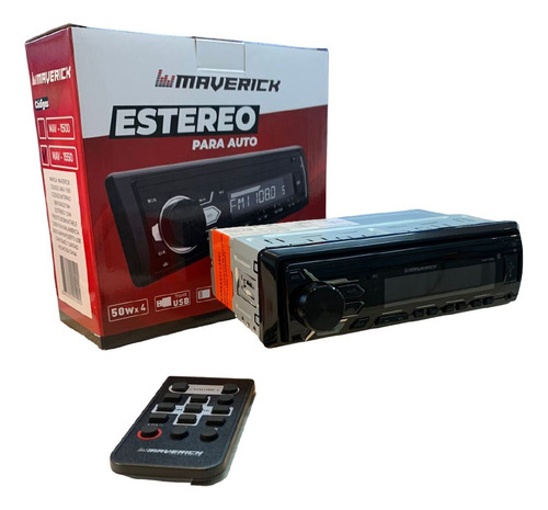 Stereo 1 Din - Aux/mp3/am/fm - Frente Desmontable - Estuche