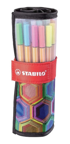 Lápices Stabilo Point 88 Rollerset (25 Colores)