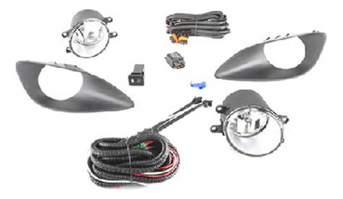 Neblinero Set Izq/der Para Toyota Yaris 1.5 Sedan 2009 2014