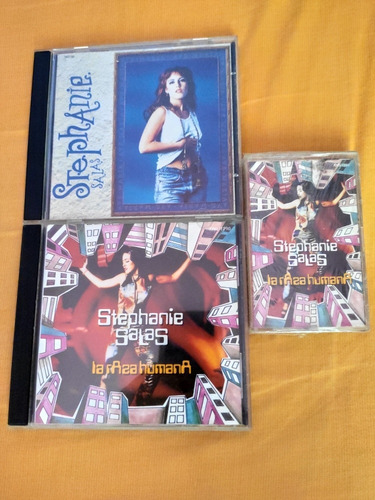 2 Cds+ Cassette Stephanie Salas - Ave Maria - La Raza Humana