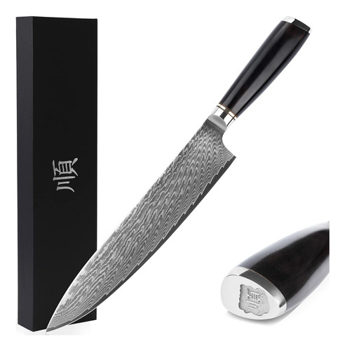 Sunlong Chef's Knives Pro Gyuto - Cuchillo De Chef De 10 Pul