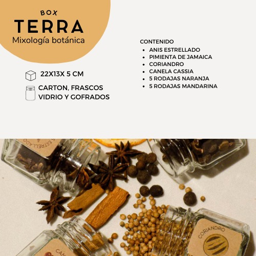 Regalo Empresarial - 10u Box Caja - Botánicos Para Gin Tonic