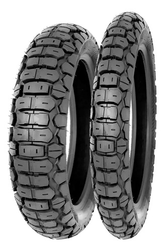 Llantas Timsun 4.60-18 + 3.00-21 Ts-829 Uso Con Cámara