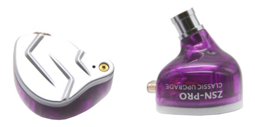 Audífonos in-ear KZ ZSN Pro Standard purple (Sin micrófono)