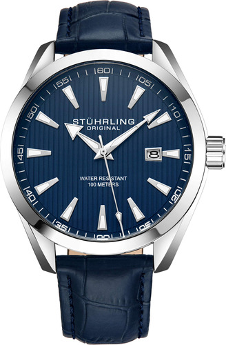 Stuhrling Original Reloj Analogico Para Hombre Con Fecha, Co